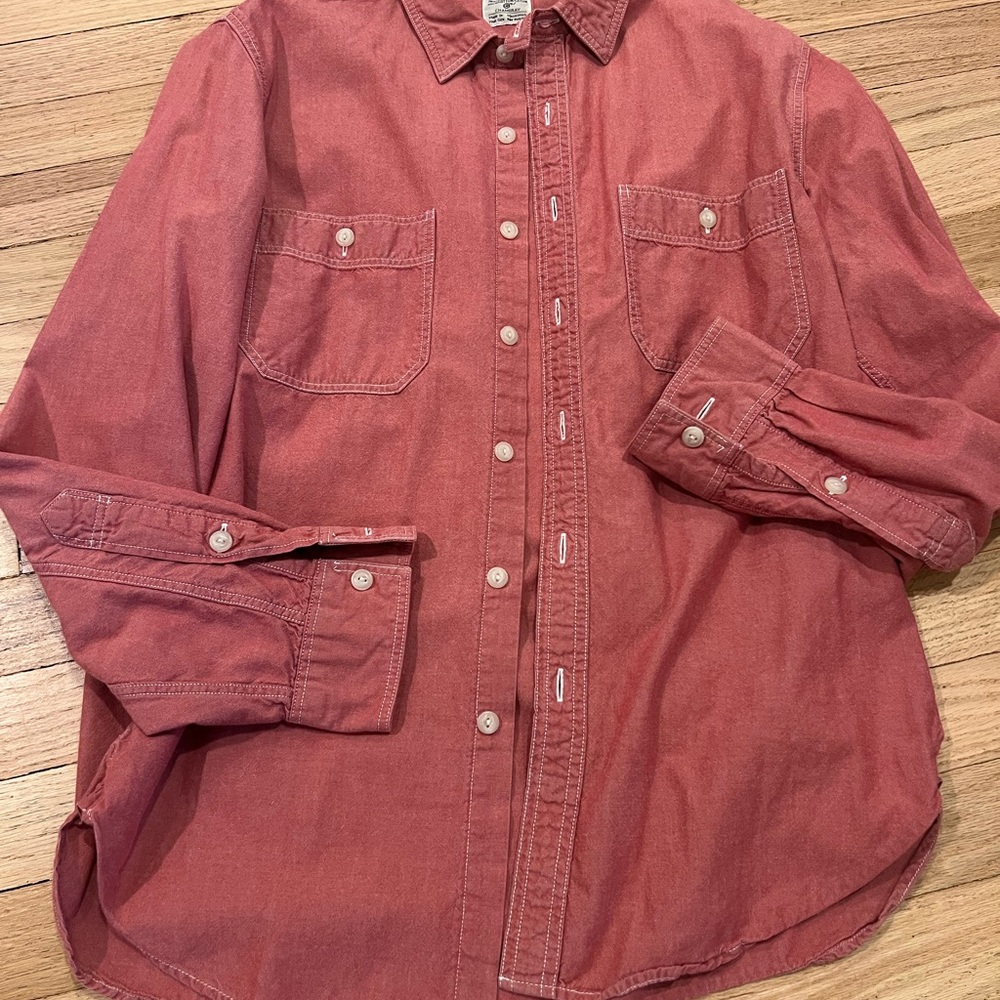 J. Crew Men’s Med Button Up